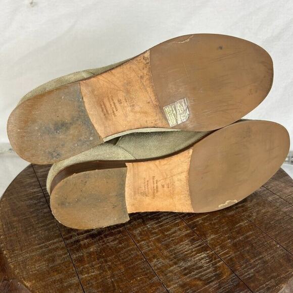 Bobbies Paris Boots Womens 39 Tan Chelsea Suede Ankle Pull on - Picture 7 of 12